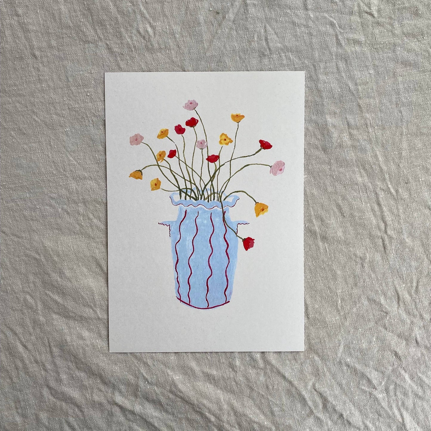 Cheerful Bloom | A5 Print